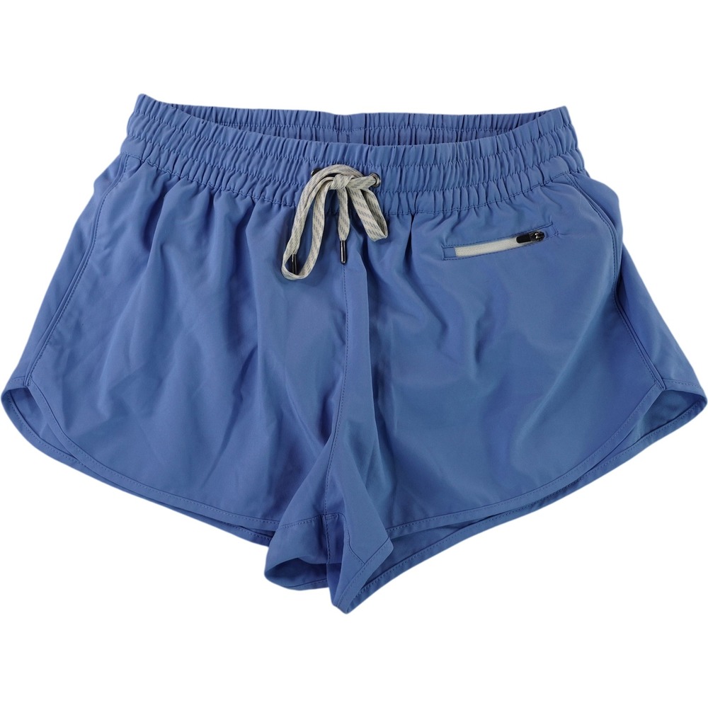 Vuori Clementine 2.0 Shorts Womens M Blue Lined Running Athletic Stretch VW3000